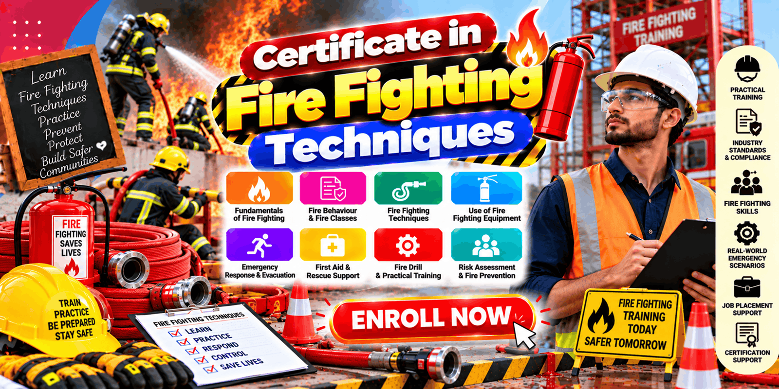 Certificate in Fire Fighting Techniques