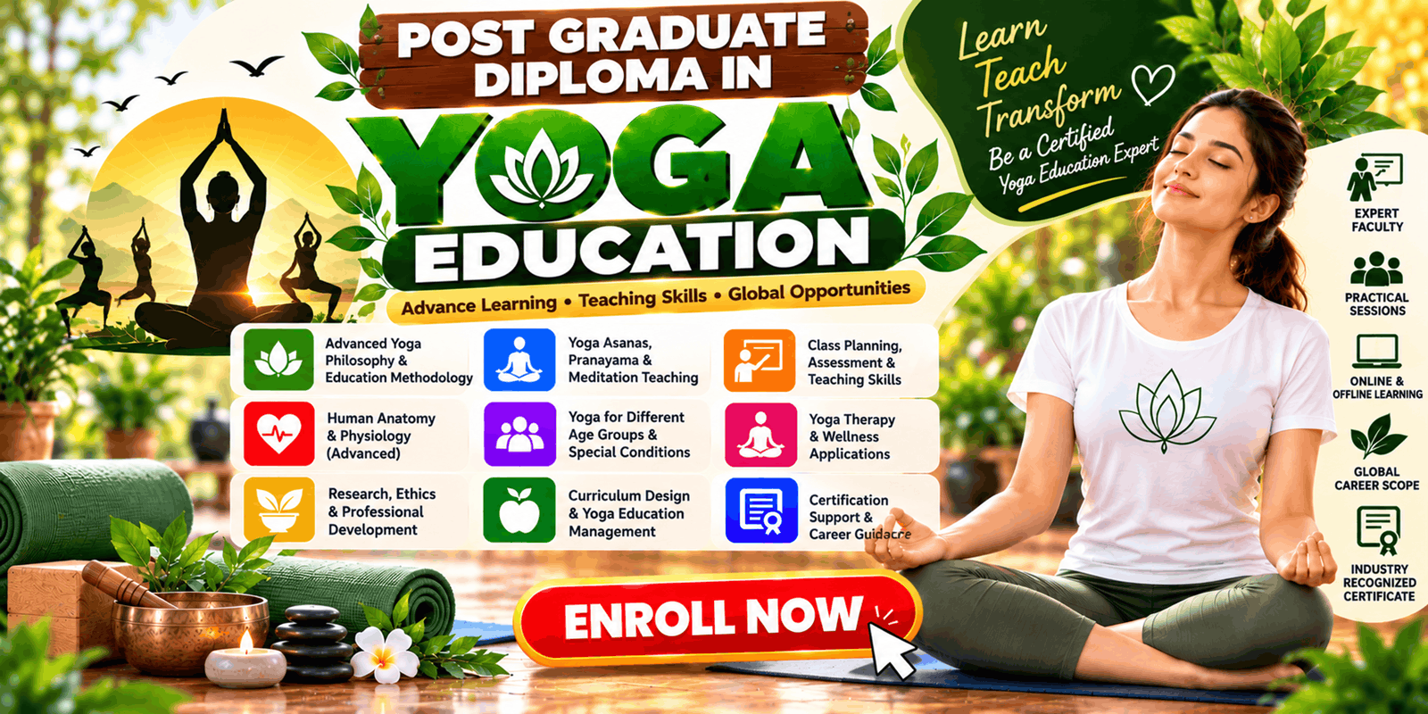 Post Graduate Diploma In Yoga Education