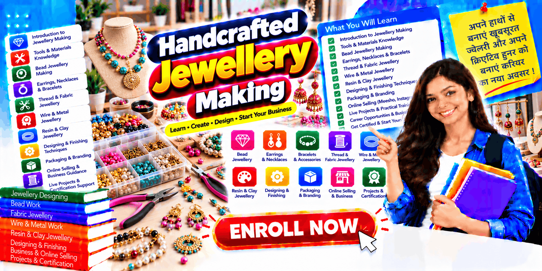 Handcrafted Jewellery Making