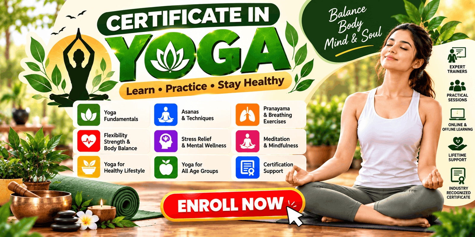 Certificate in Yoga