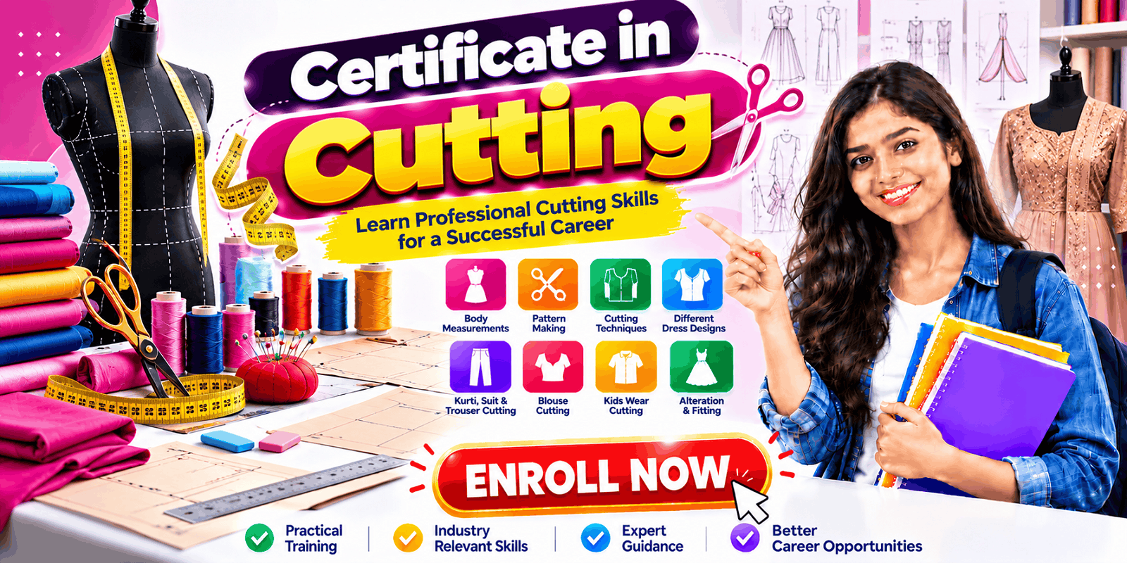 Certificate in  Cutting